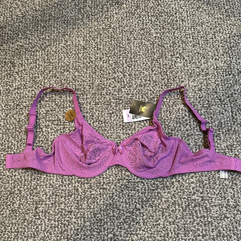 Wacoal Lace Bra Purple